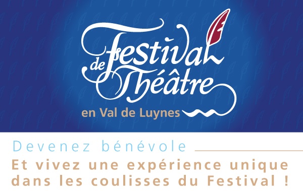 Festival de Théâtre en Val de Luynes logo devenez bénévole